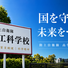 国を守ることを学びながら、青春を生きる―陸上自衛隊高等工科学校